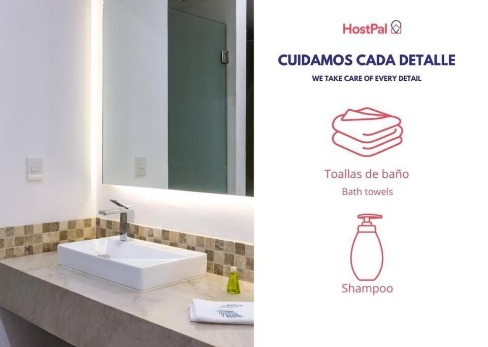 HostPal Luxury Studio in Playa del Carmen Exterior foto